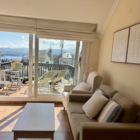 Moderno Piso Con La Mejor Terraza De Ribadeo Y Vistas Maravillosas Exterior photo